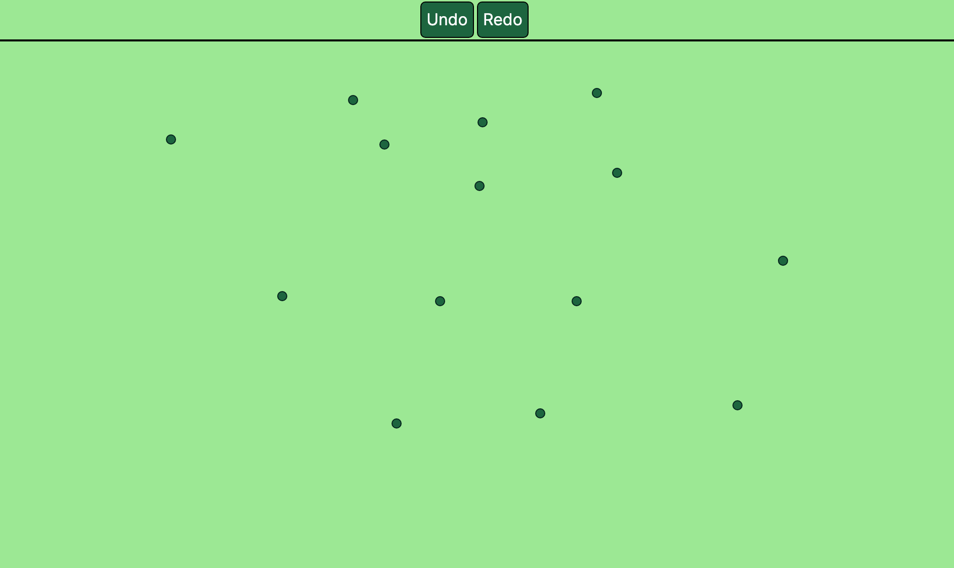 Image of the Dots homescreen.